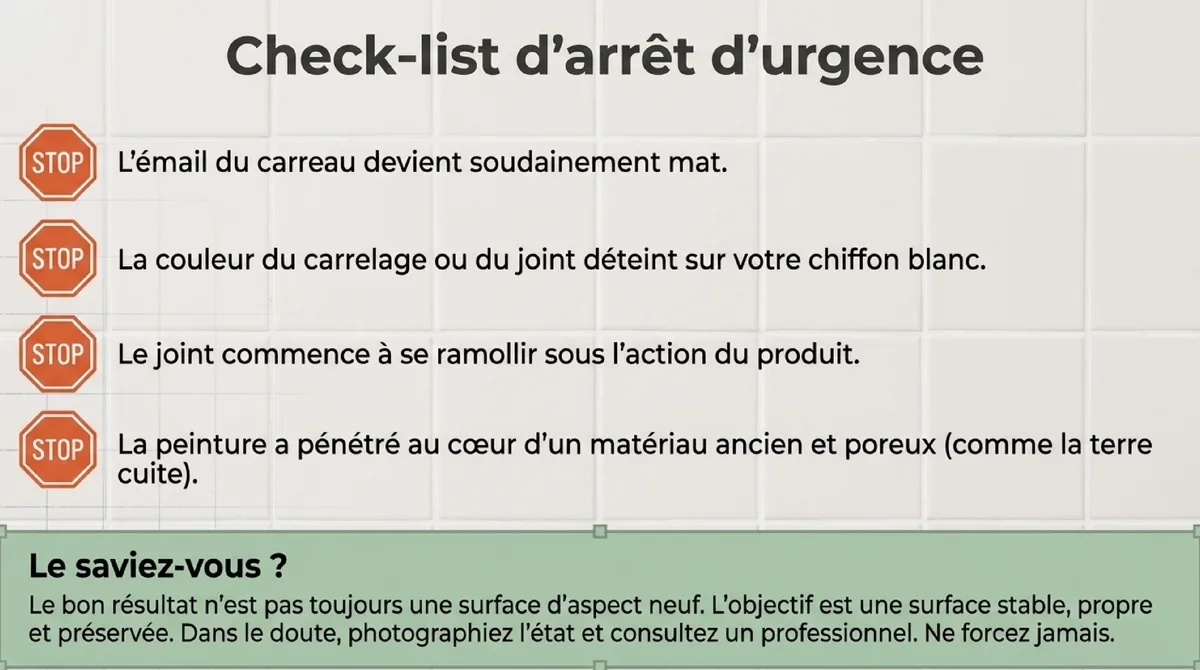 Infographie Quand faut-il s’arrêter ?