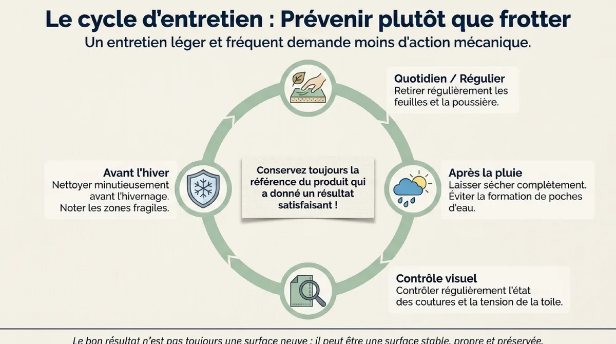 Infographie Comment garder la surface propre plus longtemps