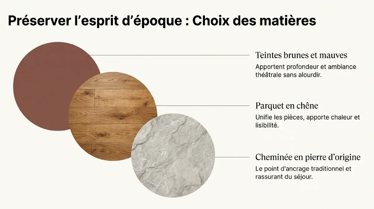 Infographie Le rez-de-chaussée : préserver l’esprit d’origine
